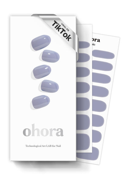 ohora Bundle Set (N Addict Starter Kit) - Red Solid Gel Nail Strips with UV/LED Lamp and Mini Remover, Salon-Quality, Long Lasting, Easy to Apply & Remove - Includes Prep Pads, Nail File, Wooden Stick
