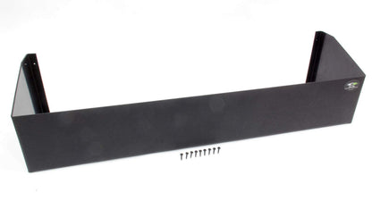 ClearOne TC111 Utility Jug Rack, 4 Bay, 48 x 11 x 12 in, Plastic, Black, Each