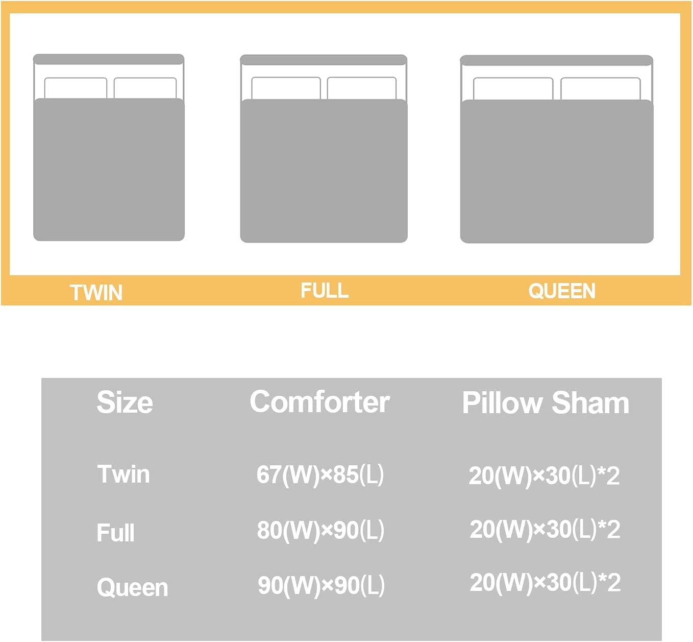 AILONEN Fox Comforter Set for Teens, Cartoon Printed Bedding Twin Size, Animals Bed Set for Bedroom, 3 Piece With 1 Comforter and 2 Pillowcases