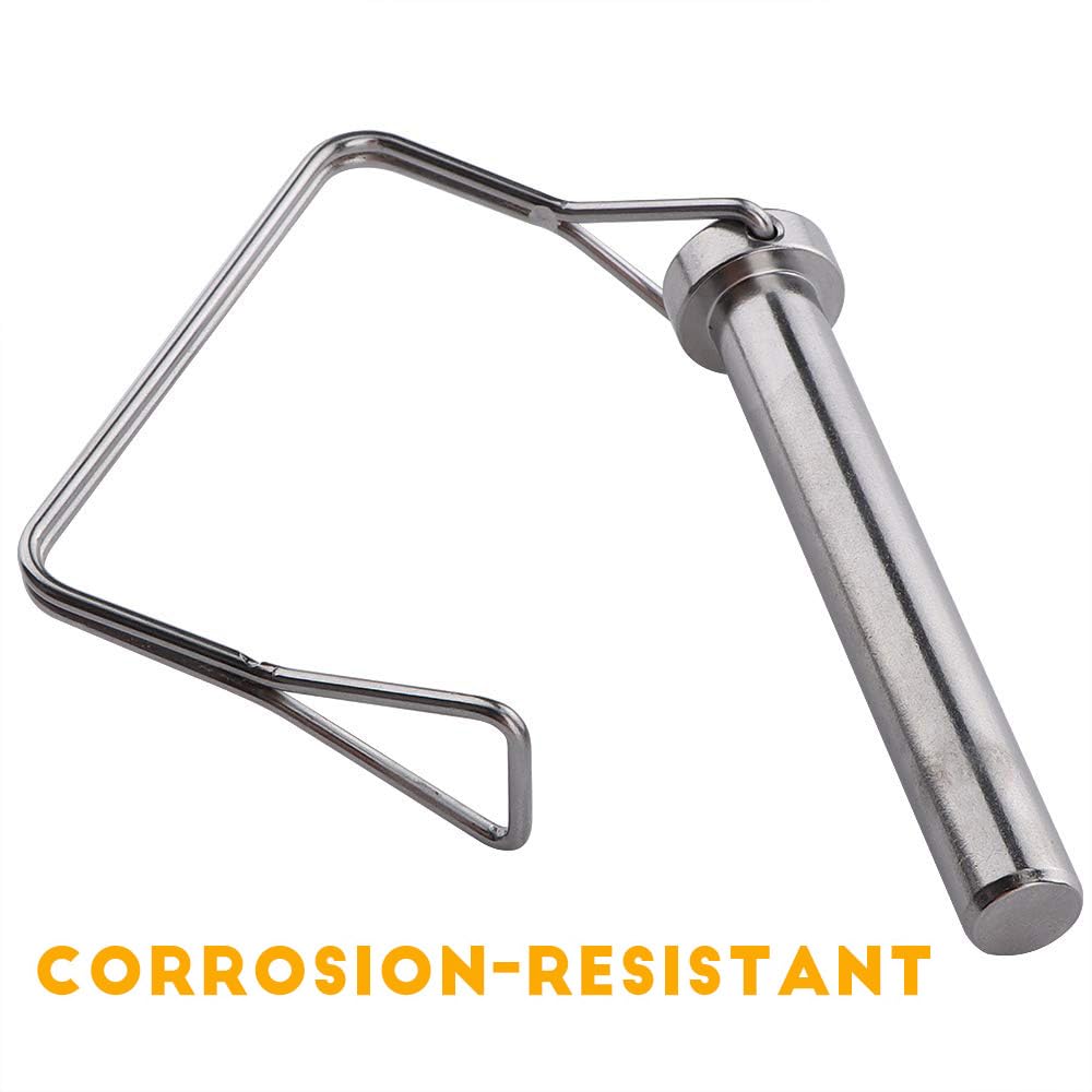 10 PCS Large Trailer Coupler Pin Heavy Duty Trailer Hitch Pin Safety Locking Pin 5/16 X 2-3/4 (8X70MM)