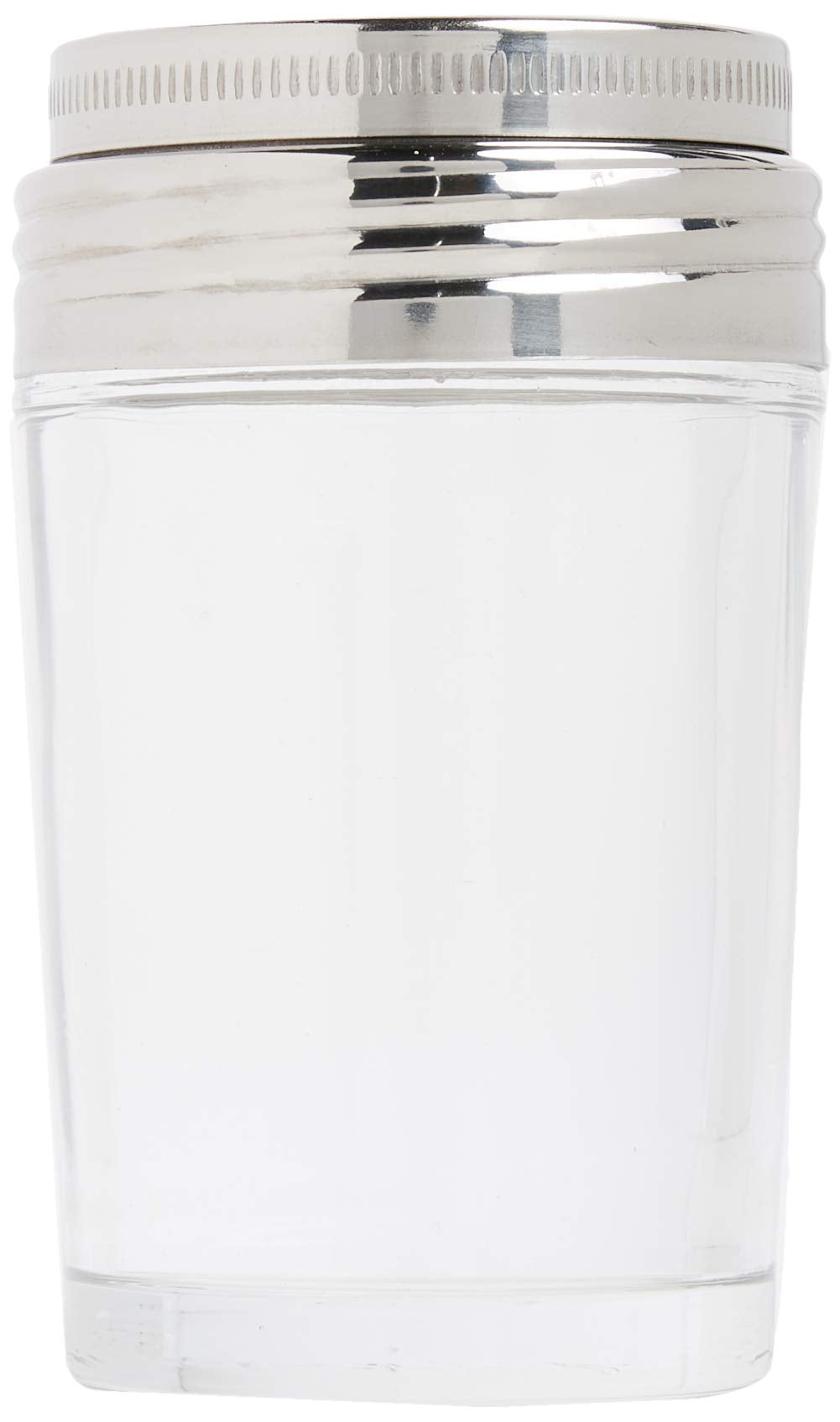 Norpro Shaker Cup Glass Adjustable Pizzeria Style Pepper/Salt/Cheese/Spice 5.25"