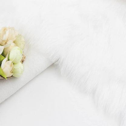 Christmas Tree Skirt - 36 inches White Christmas Tree Skirt, High-End Soft Classic Fluffy Faux Fur Tree Skirt for Xmas Tree Decorations and Ornaments