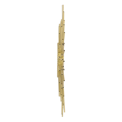 Henton Sunburst Wall Mirror - Gold