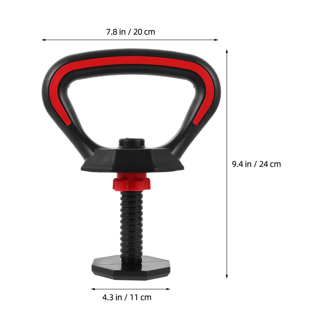 GOOHOCHY Adjustable Kettlebell Handle Replacement with Ergonomic Non-Slip Grip for Strength Training Equipment Durable Kettlebell Grip Handle for Home and Gym Workouts