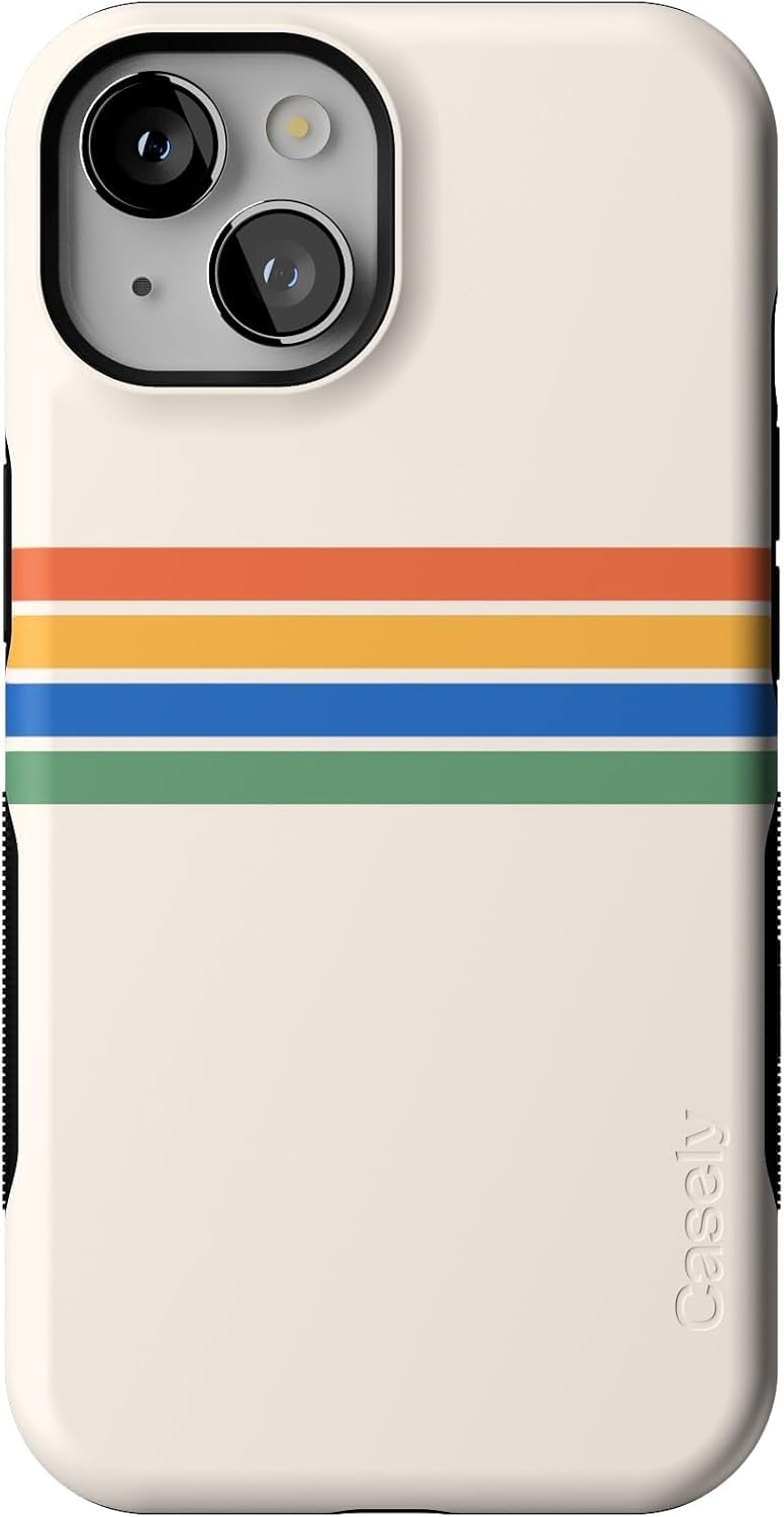 Casely iPhone 14 Case | Pastel Garden | Sunday Best | Compatible with MagSafe | Bold Protective Design