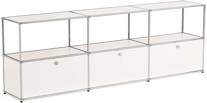 Modern Storage Cabinet Sideboard Versatile Free-Standing Organizer Cabinets