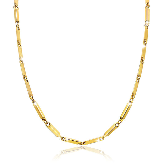 JEROOT Titanium Steel Magnetic Necklace for Women Men Unisex, 6 Ultra Strength Column Magnetic Necklace for Neck Shoulder and Back, Necklace with Jewelry Gift Box