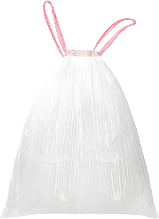 5 Gallon Trash Bags Drawstring, Small Garbage Bags