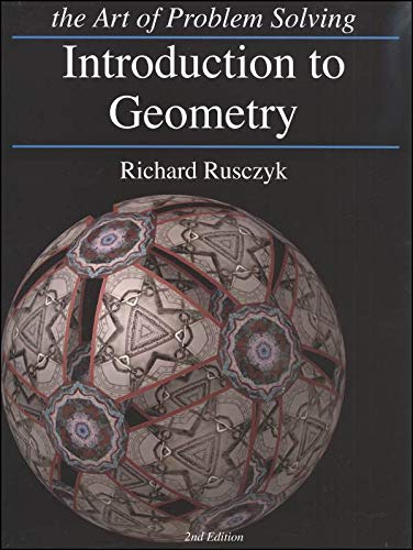 Art of Problem Solving: Introduction to Geometry Books Set (2 Books) - Introduction to Geometry, Introduction to Geometry Solutions Manual