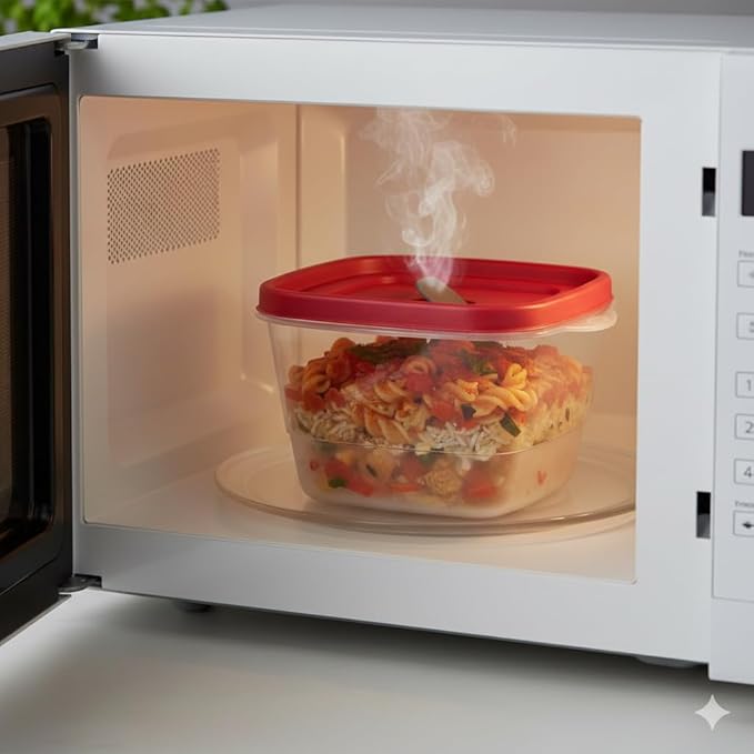 Tribello BPA-Free Plastic Food Storage Set, Dishwasher Safe: Perfect