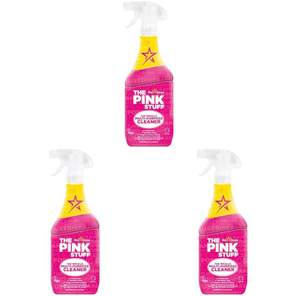 Stardrops The Pink Stuff Miracle Multi-Purpose Cleaner – Removes Grease, Grime, and Stains on Kitchens, Bathrooms, Floors, and More, 25 fl Oz
