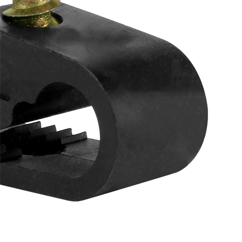 Skywalker Flexible Single Cable Screw Clips (Pack of 100 / Black)