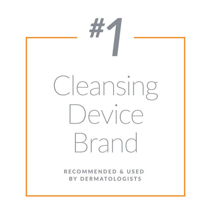 Clarisonic Delicate Facial Cleansing Brush Head Replacement Compatible with Mia 1, Mia 2, Mia Fit, Alpha Fit, Smart Profile Uplift and Alpha Fit X, 2 Count
