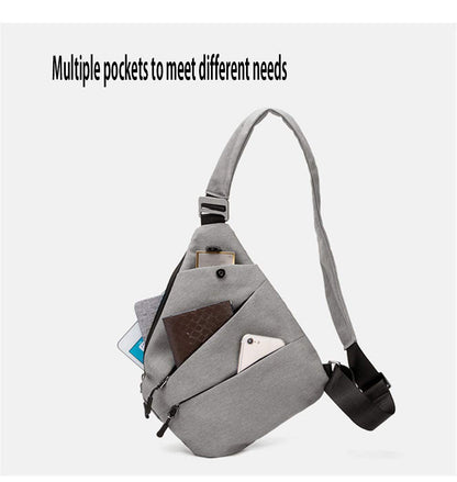 Ovecat Unisex Anti Theft Sash Sling Crossbody Bag