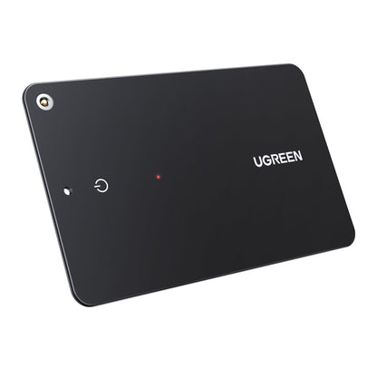 UGREEN FineTrack Slim Wallet Tracker, 1.7mm Ultra-Slim, Rechargeable Battery, Smart Finder Compatible with Apple Find My (iOS only), IP68 Waterproof, Bluetooth Card for Wallet, Passports, Luggage