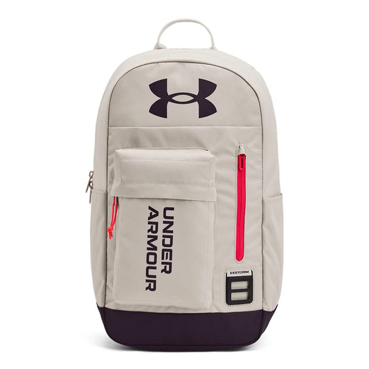Under Armour Unisex Halftime Backpack, (959) Fog/Tux Purple/Tux Purple, One Size Fits All