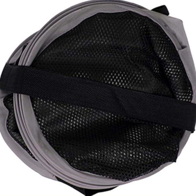 2pcs Pop Up Mesh Laundry Hamper Room Collapsible Storage Bin Lightweight Basket