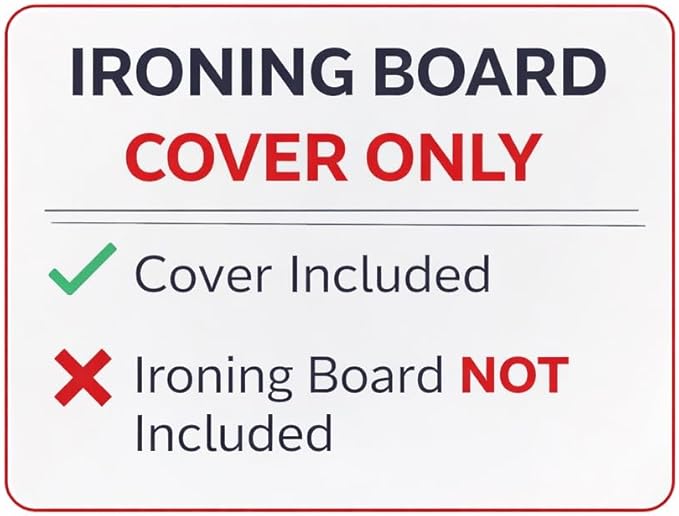 TIVIT Ironing Board Cover 15 x 49” – Made in Italy, Alumitek PRO Heat-Reflective