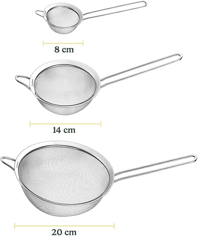 Cuisinart Mesh Strainers, CTG-00-3MS Silver