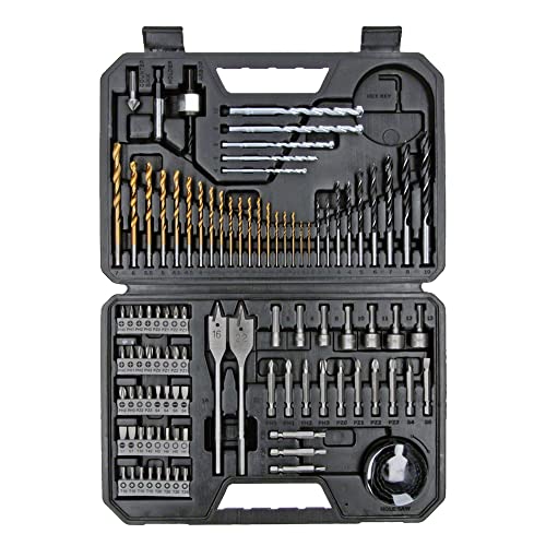 Bosch Professional Professional 2608594070 Mixed Accessory Set (103 Piece), Black
