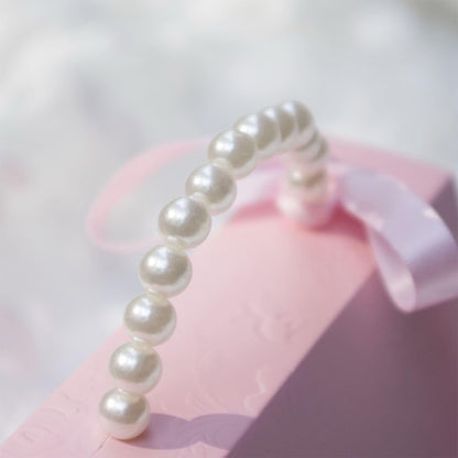 motoeye 10Pcs Pink Pearl Paper Gift Boxes for Wedding Favors, Elegant Bridesmaid and Party Favor Boxes with Ribbon, Ideal for Bridal Shower, Baby Shower, and Special Occasions (Pink, L)