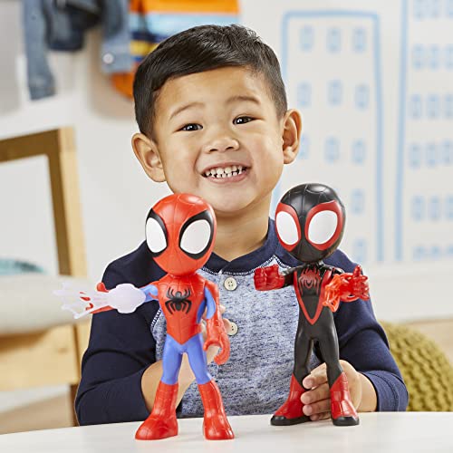 SPIDEY AND HIS AMAZING FRIENDS Marvel Supersized Hero 22.5-cm Action Figures 3-Pack