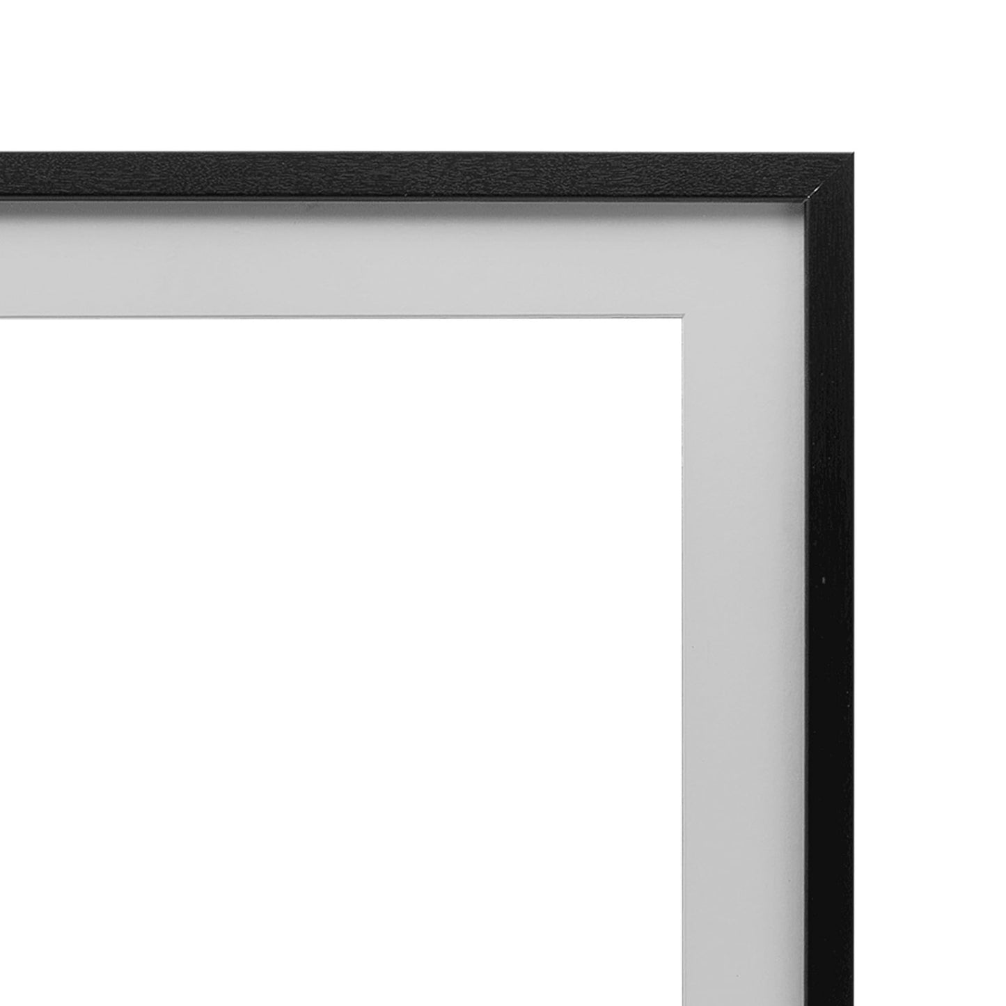 Stupell Industries 'White And Gray Geode', Framed Print Under Glass, Black, 13 x 16 Inches, Easy to Hang and Sturdy, Made in USA, by Svetlana Aleynikova