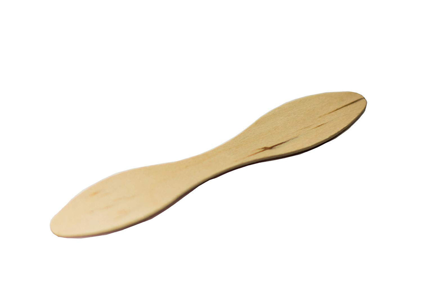 Perfect Stix 5'' Unwrapped Plain Wooden Ice Cream/Taster Spoon 2000ct
