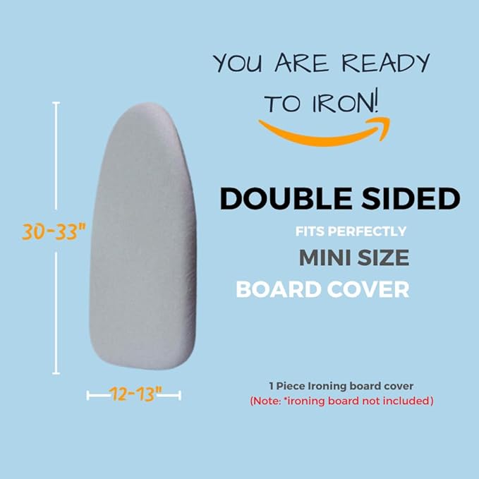 SAVUK 12 X 30 inch Smart Table Top Ironing Board Cover and Pad