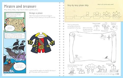 Write and Draw Your Own Comics: An Interactive Activity Book with Step-by-Step Drawing Instructions (Write Your Own)