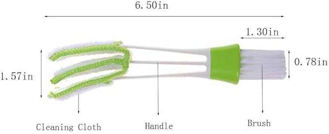 Mini Duster for Car Air Vent, Dust Collector Cleaning Cloth Tool for Keyboard