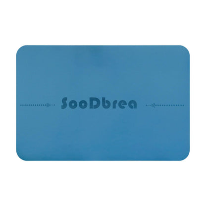 SooDbrea Mini Yoga Mat, Warrior-like Grip,Non-Slip,Alignment System,Head,Knee and Elbow Pad,Meditation Mat,Abdominal wheel pad,Portable
