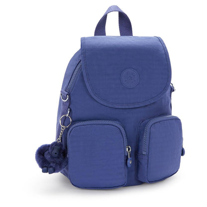 Kipling FIREFLY UP Small backpack (convertible to shoulderbag), Ocean Blue (Blue)