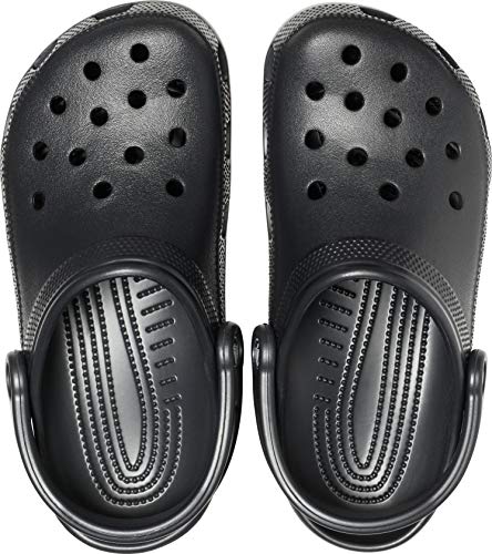 Crocs Unisex Classic Clogs, Black, 4 UK Men/ 5 UK Women