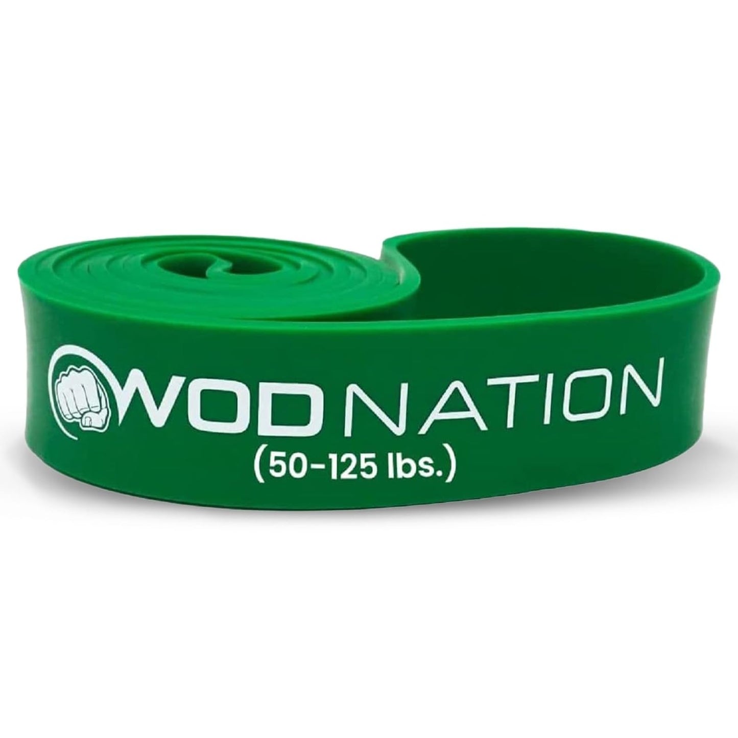 WOD Nation Pull Up Assistance Bands (10-175lbs Band) - Best for Pullup Assist, Chin Ups, Resistance Bands Exercise, Stretch, Mobility Work & Serious Fitness - 41 inch Straps