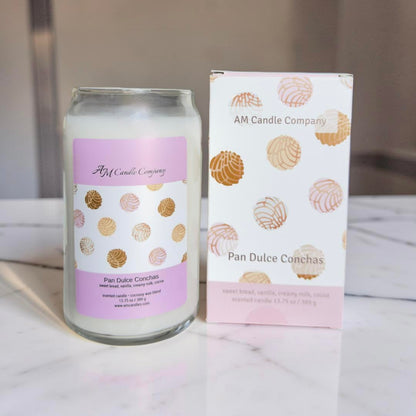 Pan Dulce Concha Bread Scented Candle