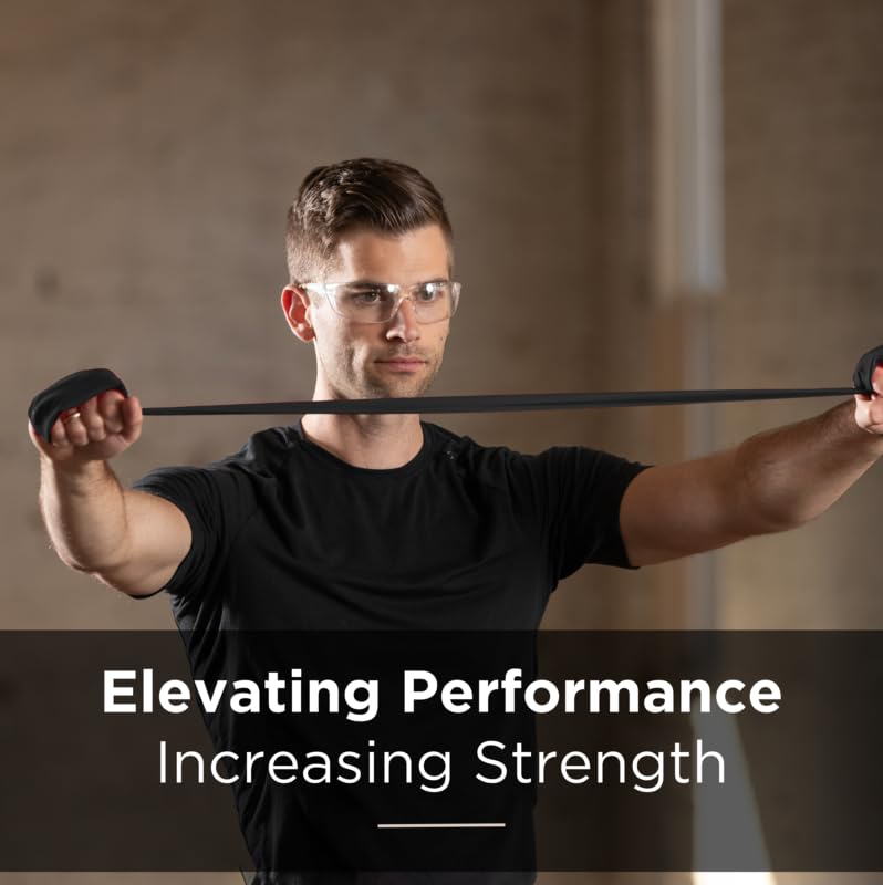 THERABAND Resistance Bands, 6 Yard Roll Professional Latex Elastic Band For Upper & Lower Body, Core Exercise, Physical Therapy, Pilates, Home Workouts, Rehab, Black, Special Heavy, Level 6