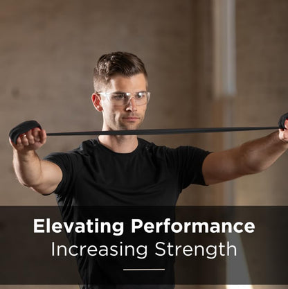 THERABAND Resistance Bands, 6 Yard Roll Professional Latex Elastic Band For Upper & Lower Body, Core Exercise, Physical Therapy, Pilates, Home Workouts, Rehab, Black, Special Heavy, Level 6