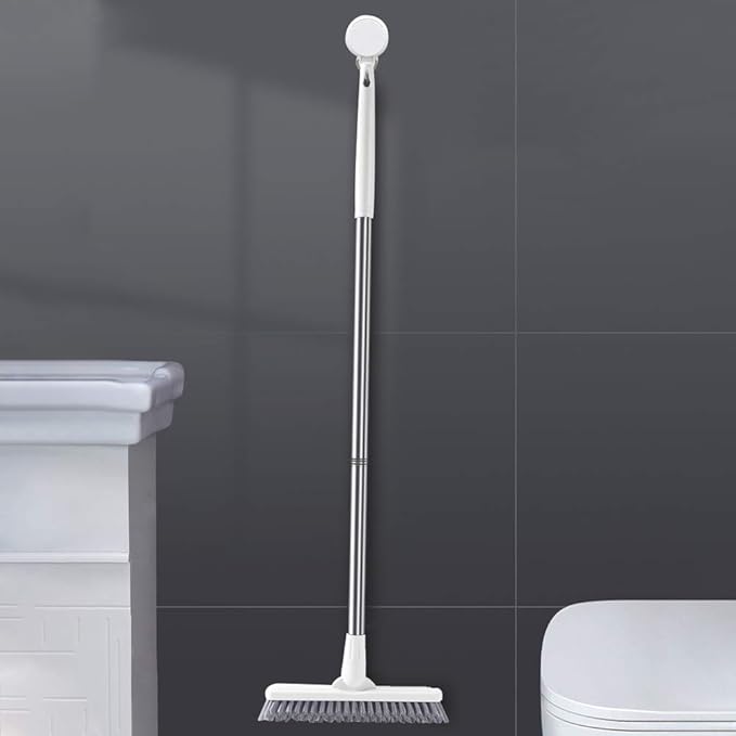 Affogato Floor Scrub Brush Bathroom Long Handle Bathtub Push Broom Shower Tile