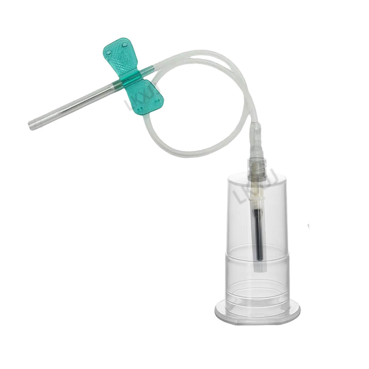 Veterinary Blood Collection Needle 21g Winged Luer Sets 50pcs