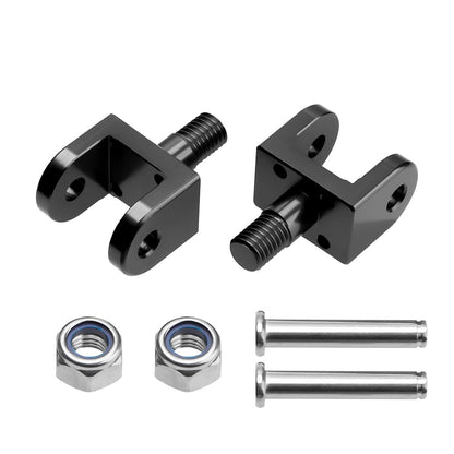 URLWALL 2pcs Foot Pegs Holder for Sur Ron Light Bee X and S Segway X160 X260 Honda CRF150F 03-19 CRF230F 03-19,CNC Aluminum Anti-rust Durable Foot Peg Clamps,Widen and Thicken Foot Peg Bracket