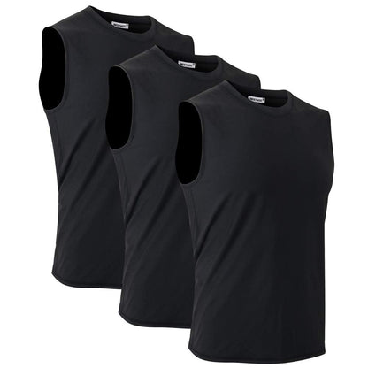 MeetHoo Men's Tank Top, Muscle Shirts, Tank Shirt, Sleeveless Shirt, Quick-Drying Undershirt, Gym, Running for Men