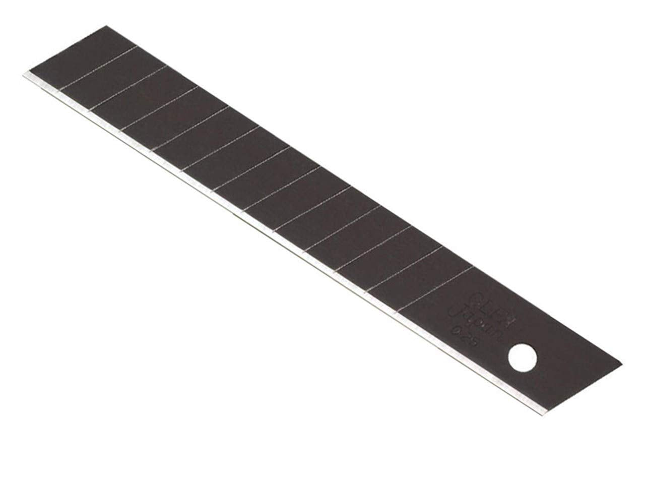 OLFA 9070 LBB-10B 18mm UltraSharp Black Snap-Off Heavy-Duty Blade, 10-Pack