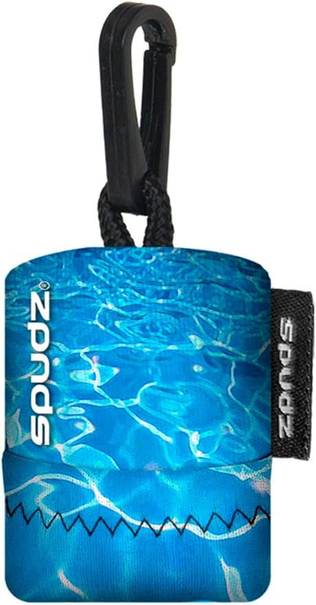 SPUDZ Ultra Microfiber Lens Cleaner – Closable Pouch, Washable –