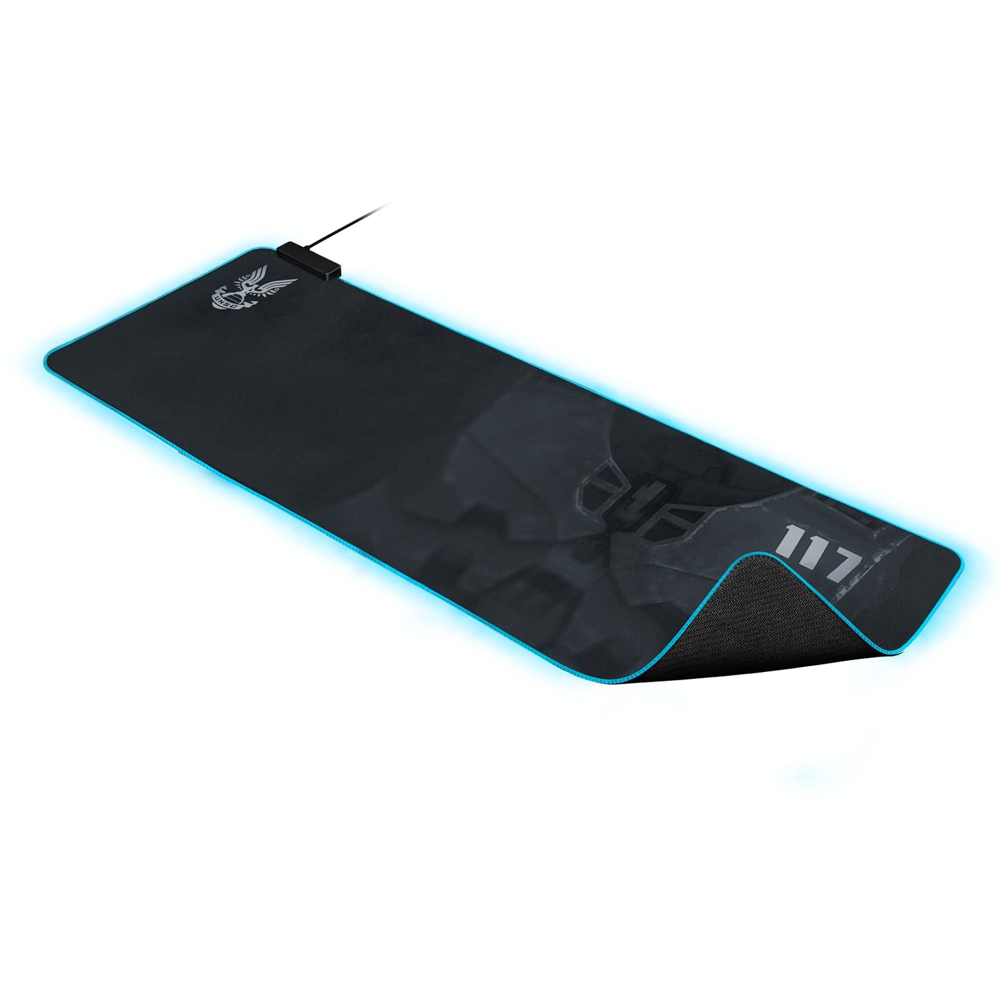 Razer Goliathus Extended Chroma Gaming Mousepad: Customizable RGB Lighting - Soft, Cloth Material - Balanced Control & Speed - Non-Slip Rubber Base - Halo Infinite Edition