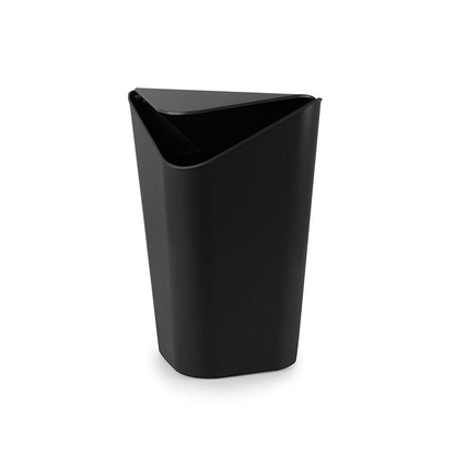 Umbra Corner CAN Swing Lid Square Trash Can Trash Can Dust Bin 5L Compact Black