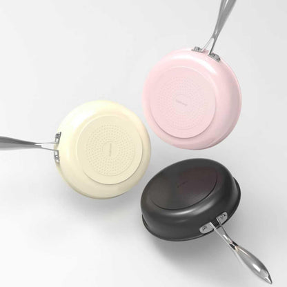 UUKRAVE Nonstick Ceramic Frying Pan Set, Ceramic Pan Skillet for Cooking, Healthy & Non-Toxic, PFAS/PTFE/PFOA-Free, Induction Compatible, Dishwasher & Oven Safe, 8"/9.5"/11"