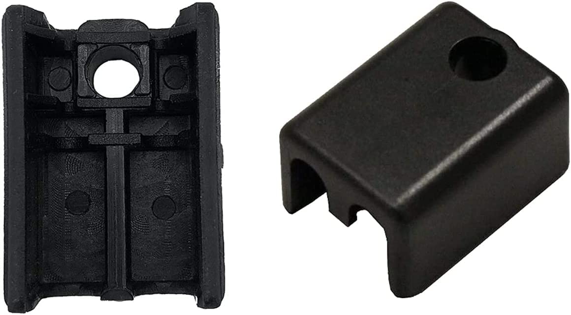 Feather butterfly Replace 731-04216 Dual Cable Fitting Holder Fits Snow Blowers 731-04216A (2pk) Black