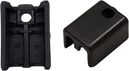 Feather butterfly Replace 731-04216 Dual Cable Fitting Holder Fits Snow Blowers 731-04216A (2pk) Black