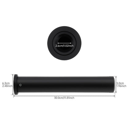 Tobefore 11-inch Olympic Adapter Sleeves - Heavy-Duty Nylon Converters for 1-inch to 2-inch Standard Barbells and Dumbbells, 600-pound Capacity, Includes 2 Sleeves with 2 Wrenches